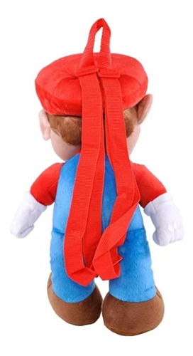 Mario Bros Peluche 45cms Back Pack