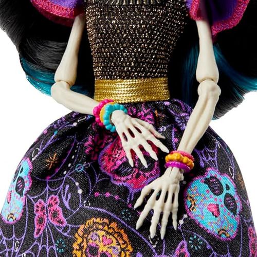 Muñeca Skelita Calavera Edición Día Muertos Monster High ;o