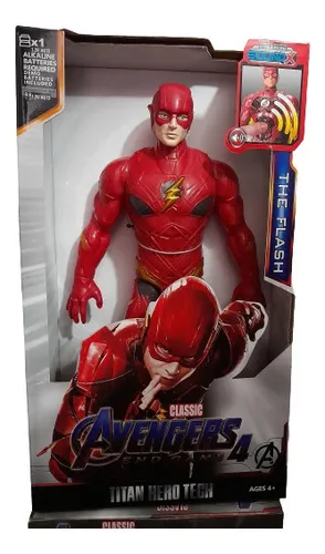 Mu eco Avengers Flash 30cm Sonido MercadoLibre