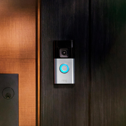 Timbre Con Cámara Ring Smart Wi-fi Hd+ Video