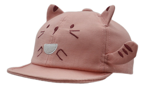 Gorra Infantil Con Diseño De Gato Para 6 Meses A 1 Año