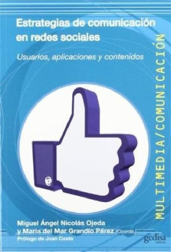 Libro - Estrategias Deunicacion En Redes Sociales Usuarios 