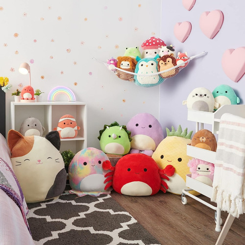 Imagen 4 de 6 de Hello Kitty Squishmallows 30 Cm Peluche Original Rosa Edu