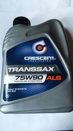 Promocion , Aceite Sintetico 75w90 Gl - 5 , Crescent. 2 Ltr.