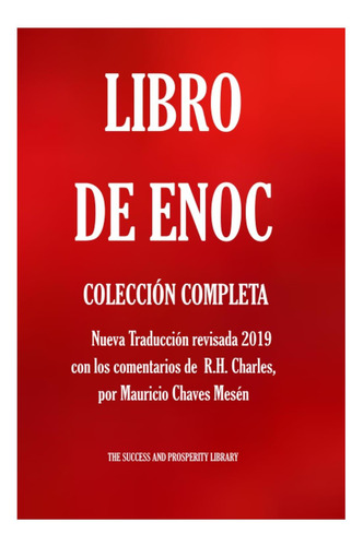 Libro: Libro De Enoc Colección Completa: Nueva Traducción