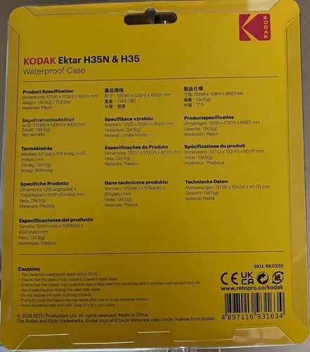 Funda Estanca Para Kodak Ektar H35n & H35 Half Frame Fil...