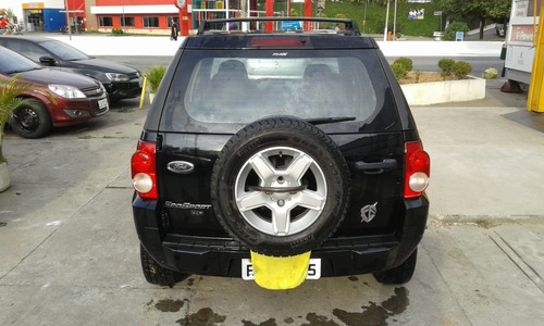 Ford Ecosport Xlt 1.6 Flex Ma 2009 120.000 Km Preto 5 Portas