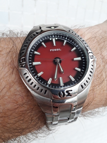 Relogio Fossil Big Tic - Mostrador Bicolor - Pouquíssimo Uso