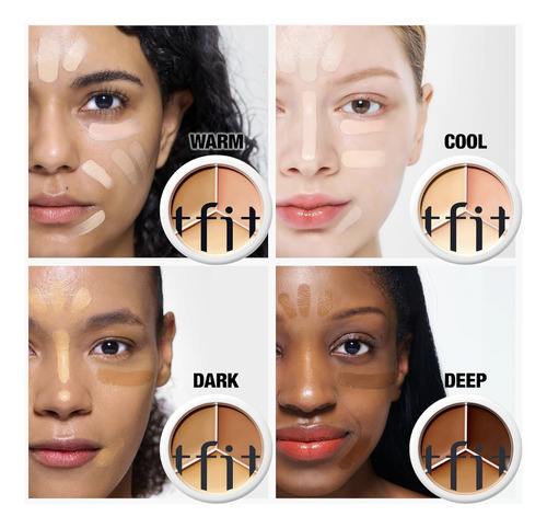 Tfit Cover Up Pro Concealer Full Coverage Color Correcting