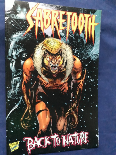 Sabretooth Back To Nature - Stan Lee - Marvel Comics