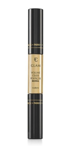 Imagem 1 de 3 de Máscara Glam Volume De Cílios Postiços Biotina 10ml - Eudora