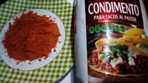 Condimento + Colorante Para Tacos Al Pastor (combo)