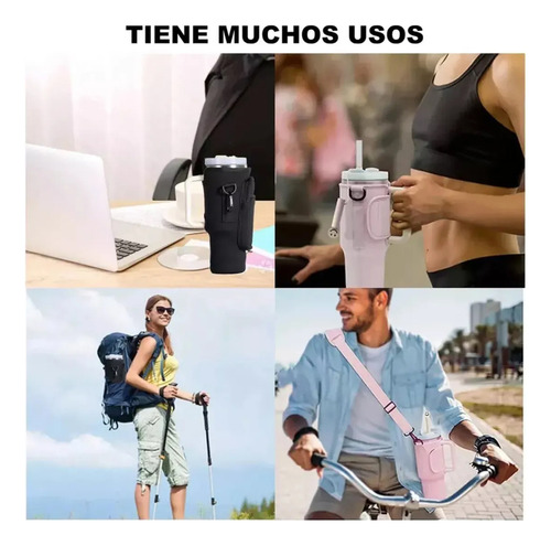 Funda De Transporte Para Botellas De Agua, Correa De Neopren