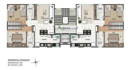 Imagem 7 de 13 de Cobertura Residencial À Venda, Carmo, Belo Horizonte - Co0166. - Co0166