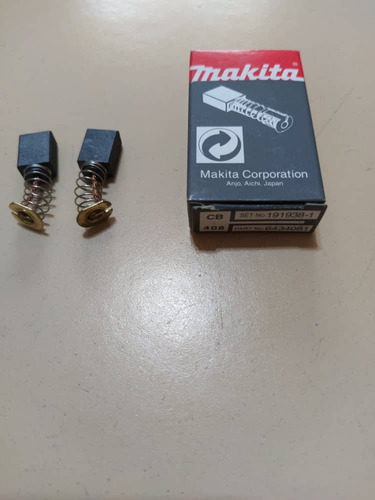 Respuesto De Carbones Cb 408 Cepillo Eléctrico Makita