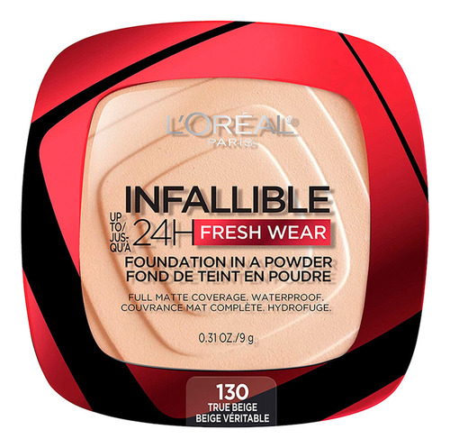 Maquillaje En Polvo L Oréal Paris Infallible 130 True Beige 130 True Beige