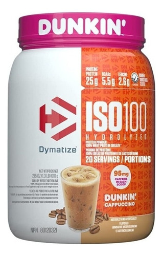 Proteína Iso100 Dunkin Dymatize
