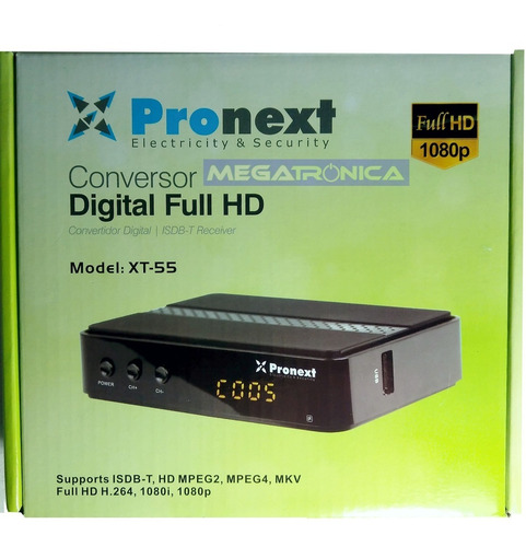 Sintonizador Decodificador Tda Tv Digital Hdtv Xt55 Hdmi Usb