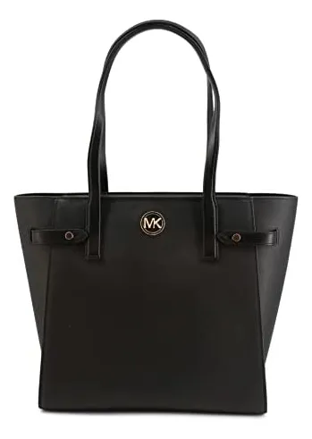 Bolso negro best sale grande michael kors