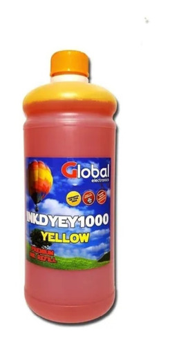 Tinta Color Cyan Magenta Yellow Dye En Botella 1000 Cm3