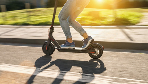 Monopatin Electrico Peabody Scooter Electrico Plegable Me01 Color Negro