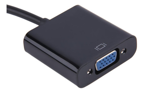 1080p Hdmi Macho Para Vga Cabo Adaptador De Vídeo Fêmea