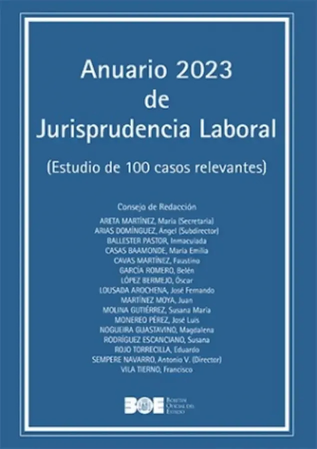 Livro - Anuario 2023 De Jurisprudencia Laboral