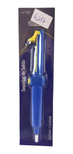 Imagem 1 de 5 de Sugador De Solda Profissional Western Plastico Refor. K4217