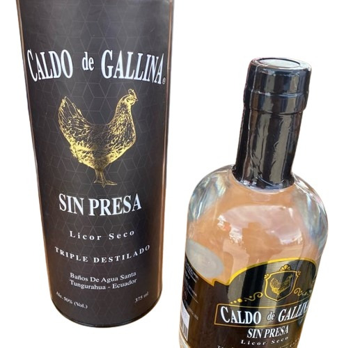 Aguardiente Caldo De Gallina Sin Presa 750ml