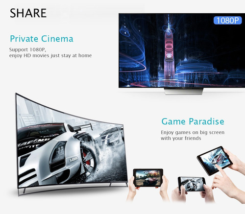Chromecast 2 Generacion Android Tv Smart Celular iPhone X P9