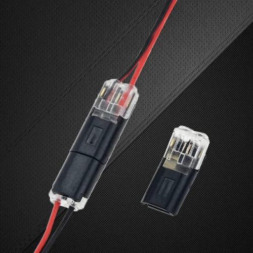 Conector Enchufable De Doble Cable X220 Piezas Con Hebilla D
