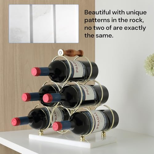 Estante De Vino Para Mesa Bcs Botellero Para Almacenamiento