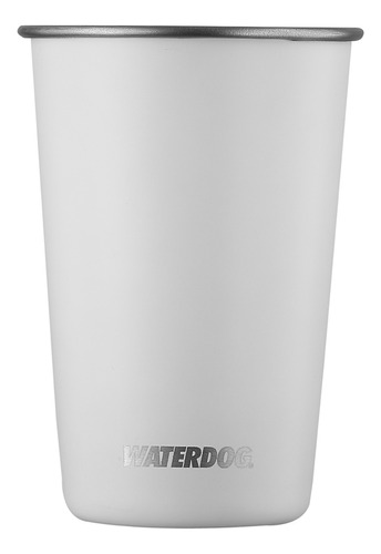 Vaso Simple Waterdog 500ml Blanco Fita500wh