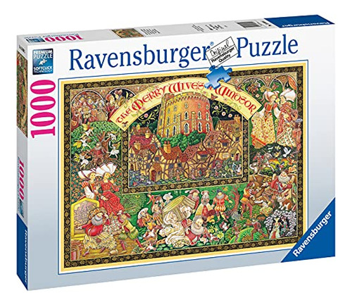 Rompecabezas Ravensburger Windsor Wives De 1000 Piezas