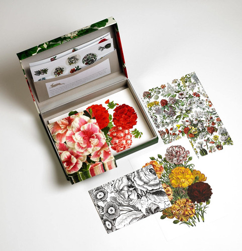 Libro: Flower Prints: Letter Writing Set (multilingual Editi