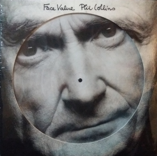 Phil Collins Face Value(vinilo Picture Disc Nuevo Sellado).