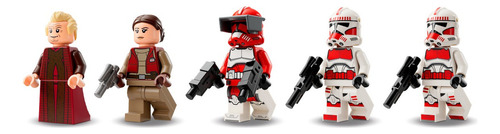 Lego Star Wars Cañonera De La Guardia De Coruscant 75354 Cantidad De Piezas 1083