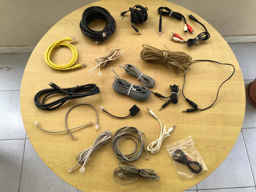 Imagen 4 de 10 de Cables Varios Conexiones Internet Sonido Vídeo, Venta Garage