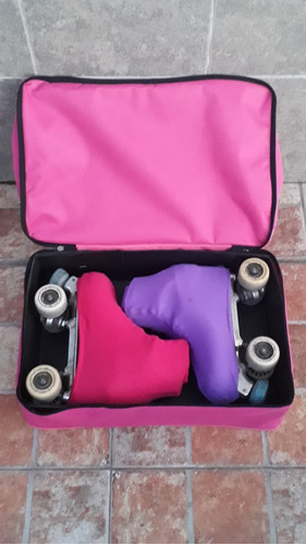 Imagen 7 de 9 de Bolso Patin Artistico Cajon Rigido + Personalizacion | Yuco