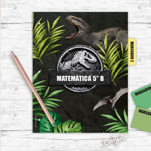 Separadores Escolares Jurassic Workd Numero 3