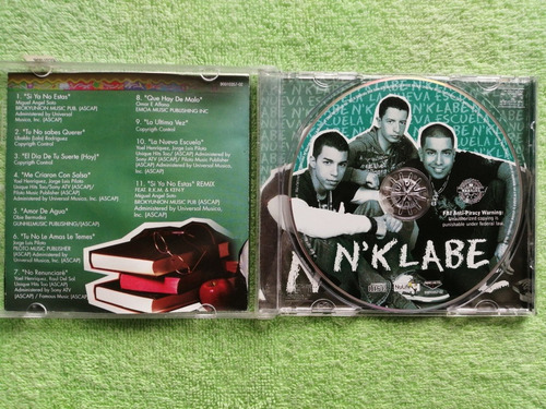Eam Cd N'klabe La Nueva Escuela 2007 Cuarto Album De Estudio