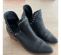 Comprar Botas Negras De Cuero Negro 39 No Paruolo Sarkany Prune