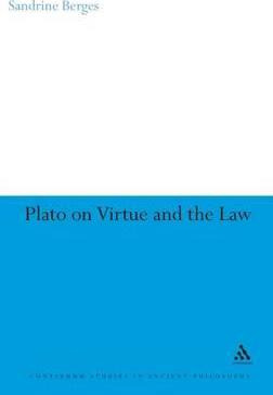 Libro Plato On Virtue And The Law - Sandrine Berges