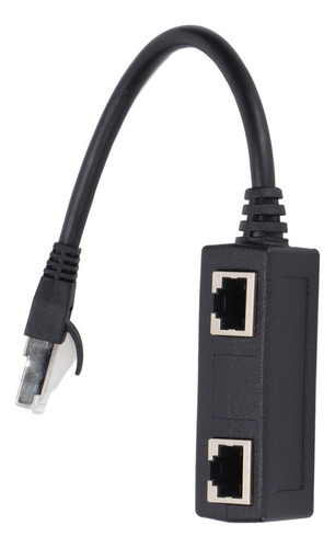 Js Divisor De Cable Ethernet Rj45, Adaptador De 1 A 2
