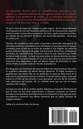 Di Que Seras Mia Multimillonarios Britanicos -..., de Scott, J. S.. Editorial Independently Published en español