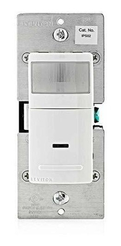 Leviton Ips02-1lw Decora Sensor De Movimiento Interruptor De