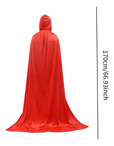 Con Capucha Para Halloween, Capa Suave Para Discoteca,