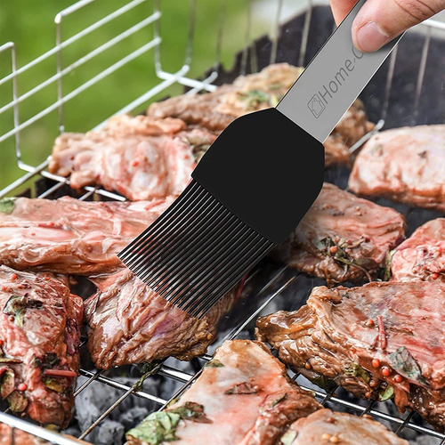 16 Accesorios Para Barbacoa. Utensilios De Acero Inoxidable