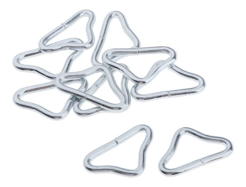 10x Anillos Triangulares Anillos En V Con Bucle De Hebilla
