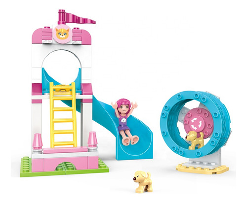 Bloques Para Armar Cogo Girls Pet Casa De Mascotas 244 Pzs